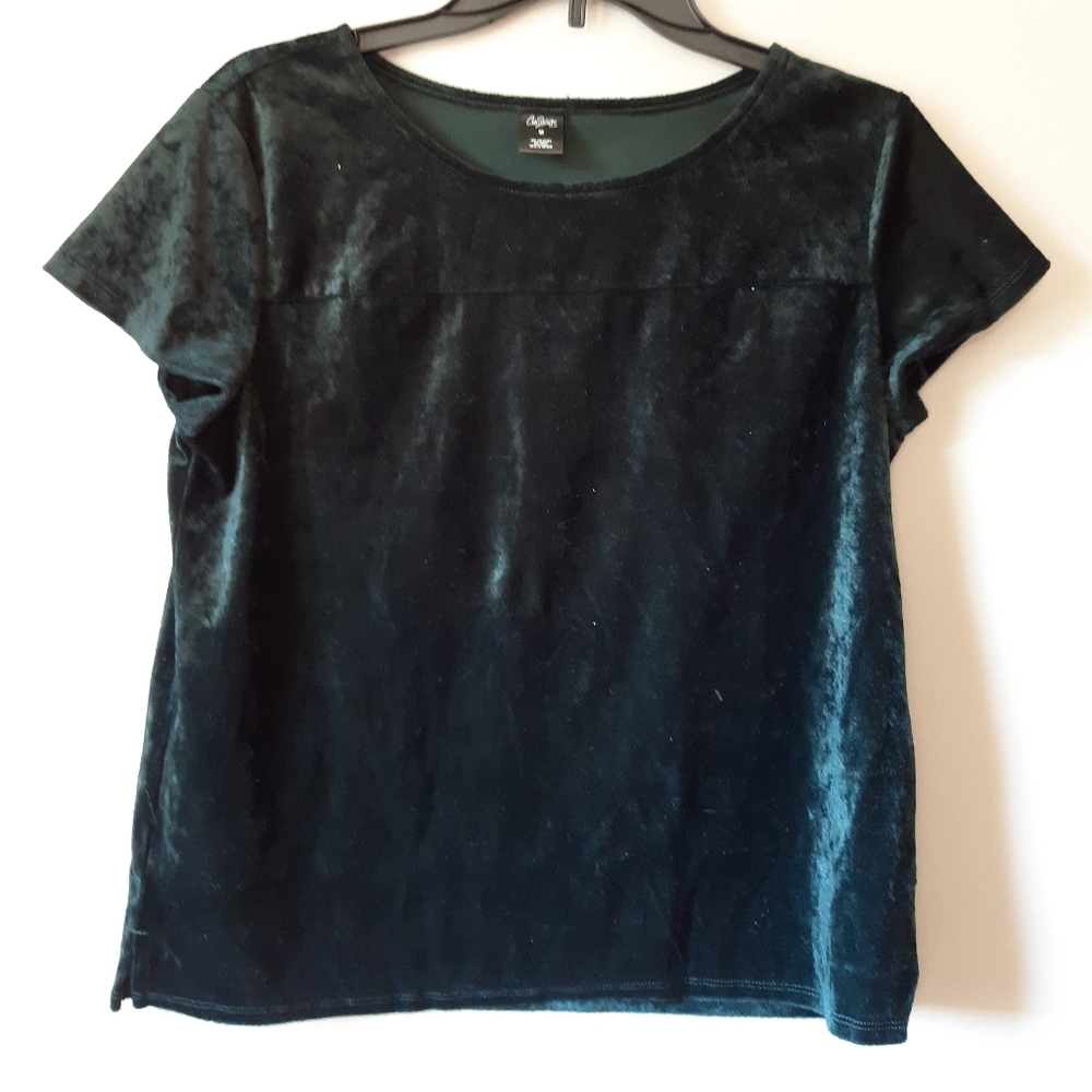 Crushed Velvet Top